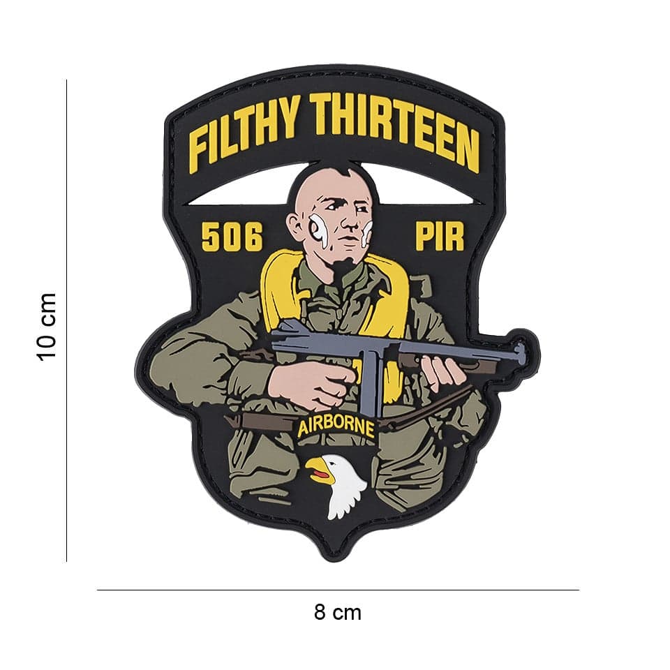 Airborne 506 PIR Filthy Thirteen 3D PVC Patch