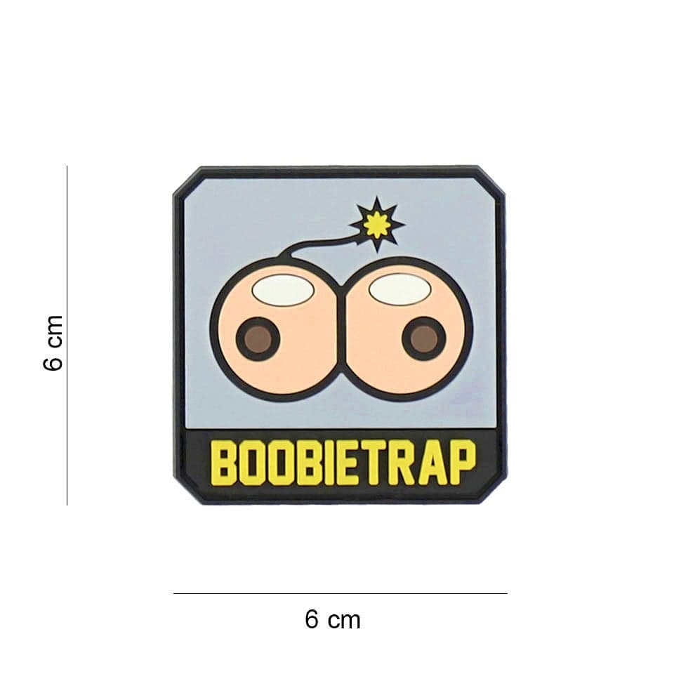 Boobietrap 3D PVC Patch