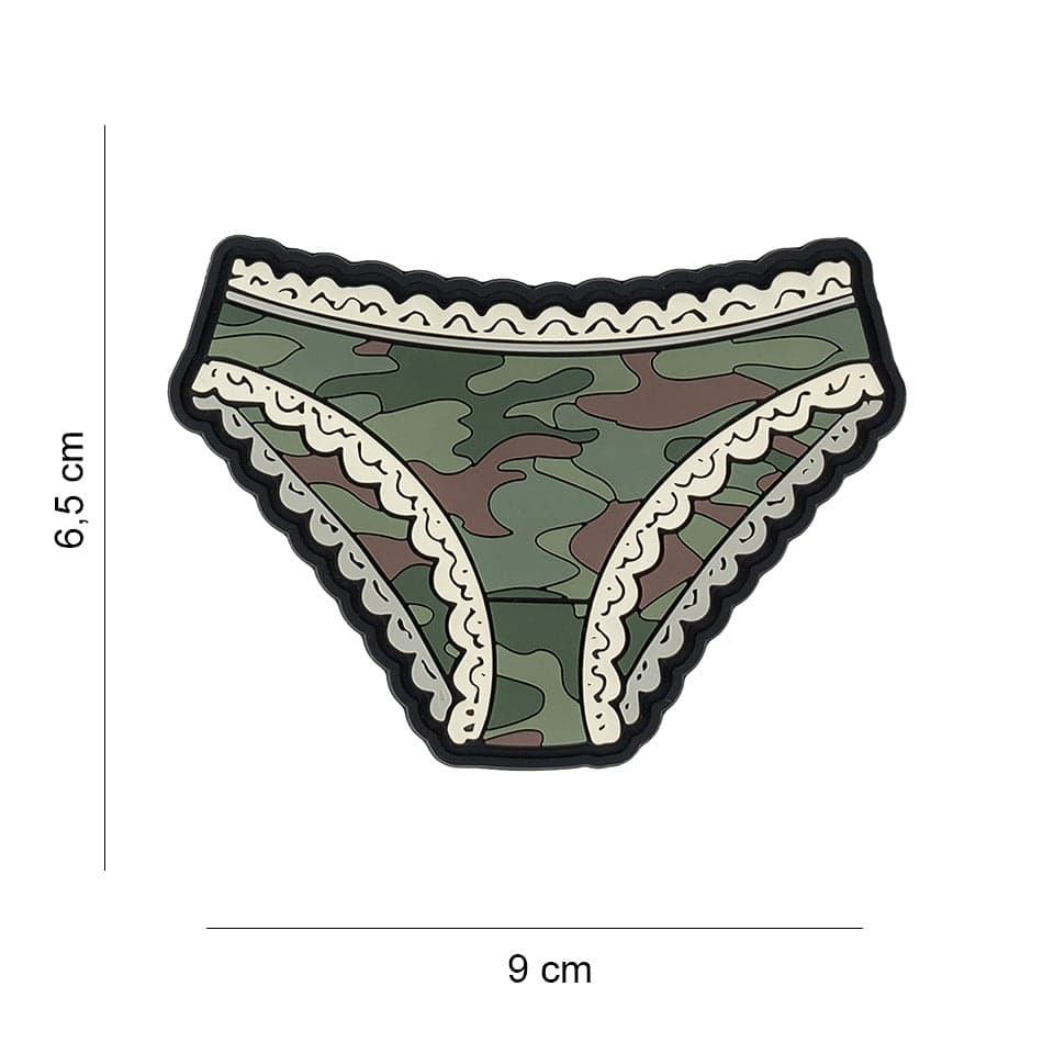 Camo Briefs 3D PVC Patch