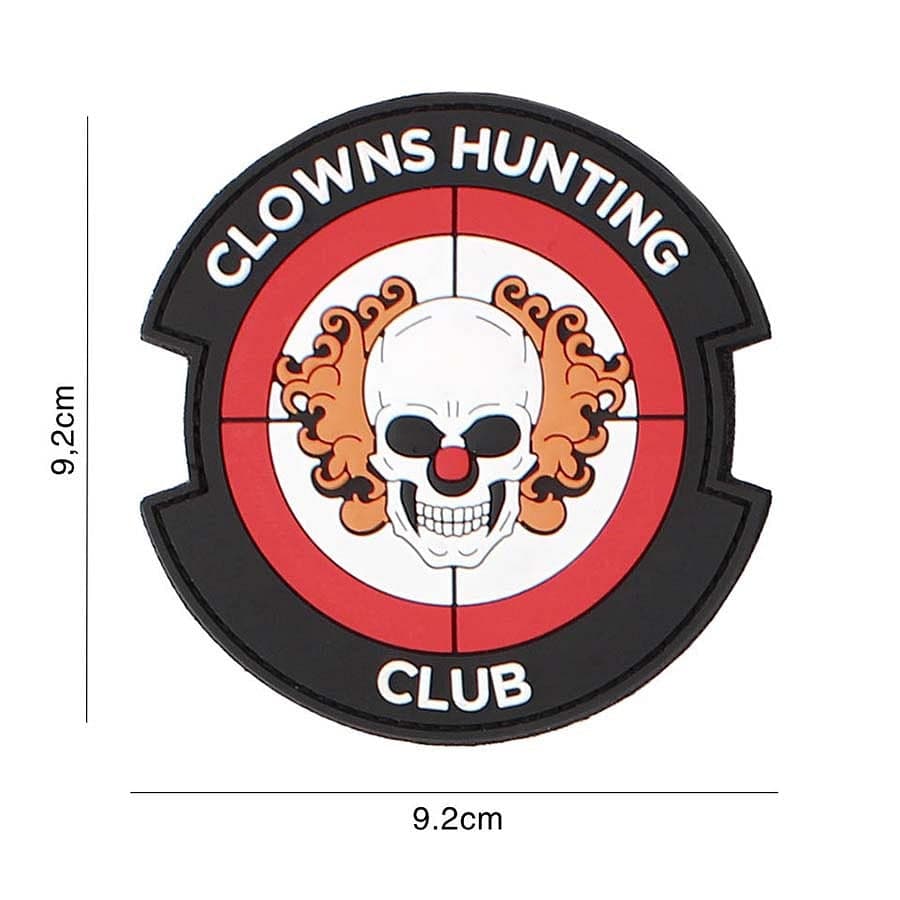Clowns Hunting Club 3D PVC Patch