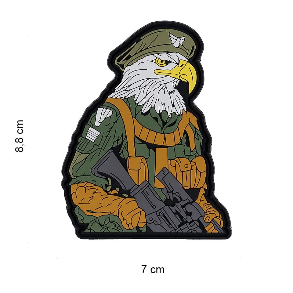 Dangerous Eagle Full Colour 3D PVC Patch