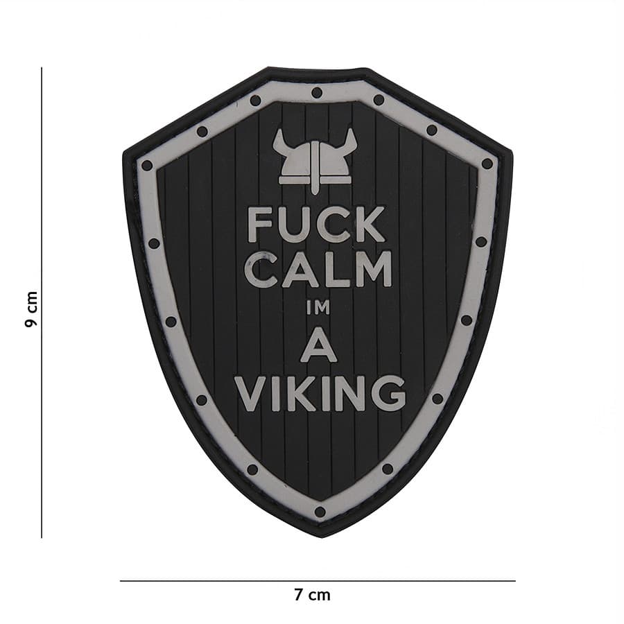 F*ck Calm I’m a Viking 3D PVC Patch