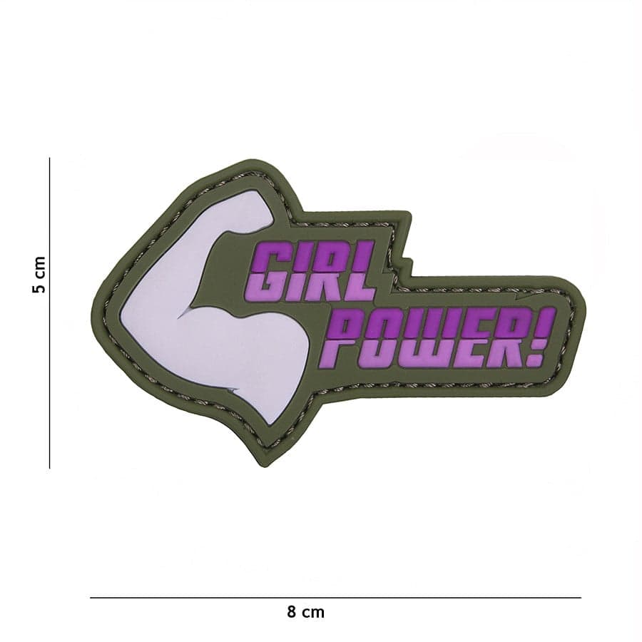 Girl Power! 3D PVC Patch