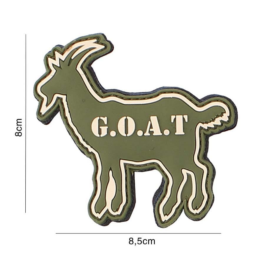 G.O.A.T 3D PVC Patch