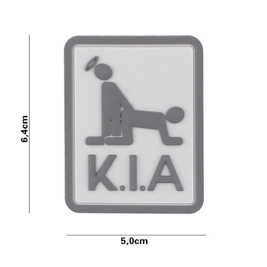 Killed in Action KIA 3D PVC Patch