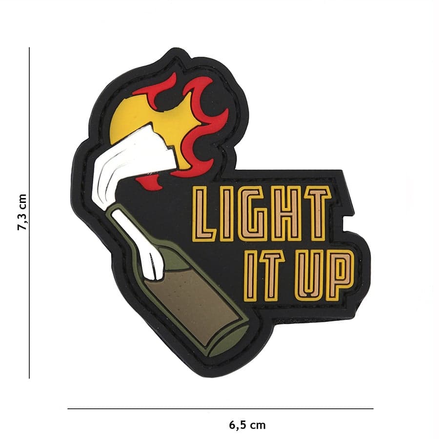 Light It Up 3D PVC Patch