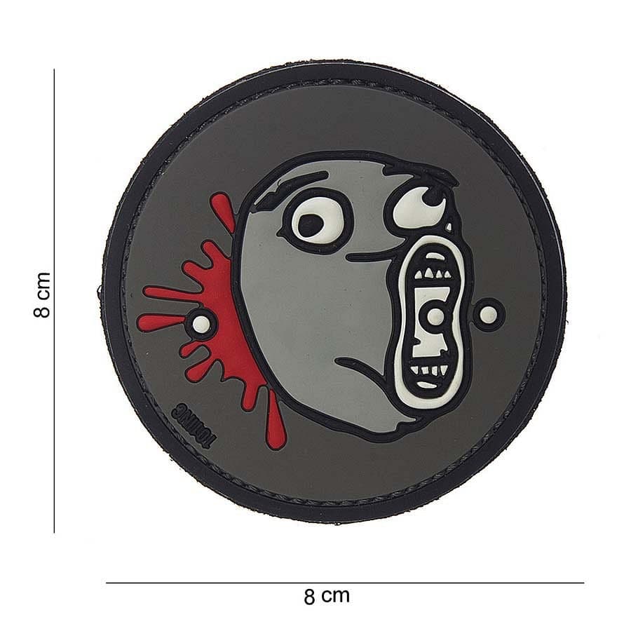 LOL Face 3D PVC Patch