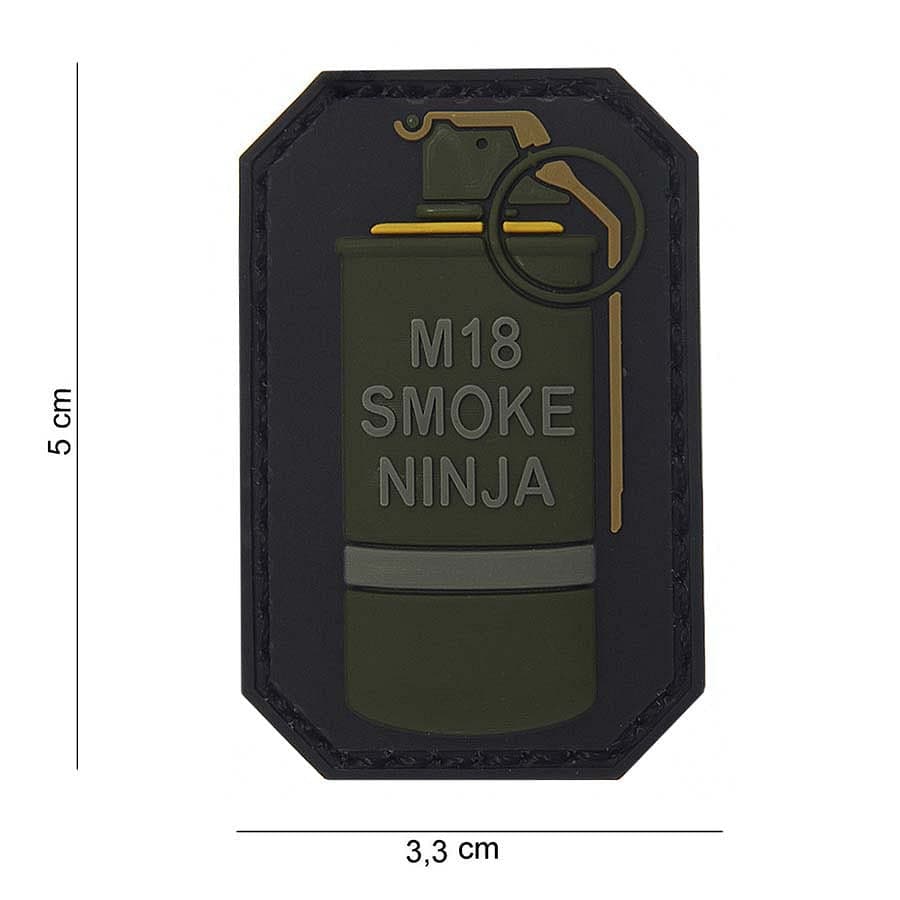 M-18 Smoke Ninja 3D PVC Patch