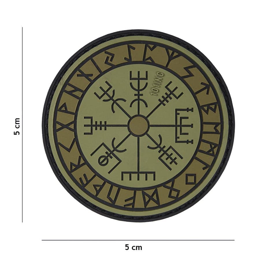 Mayan Protective Shield 3D PVC Patch