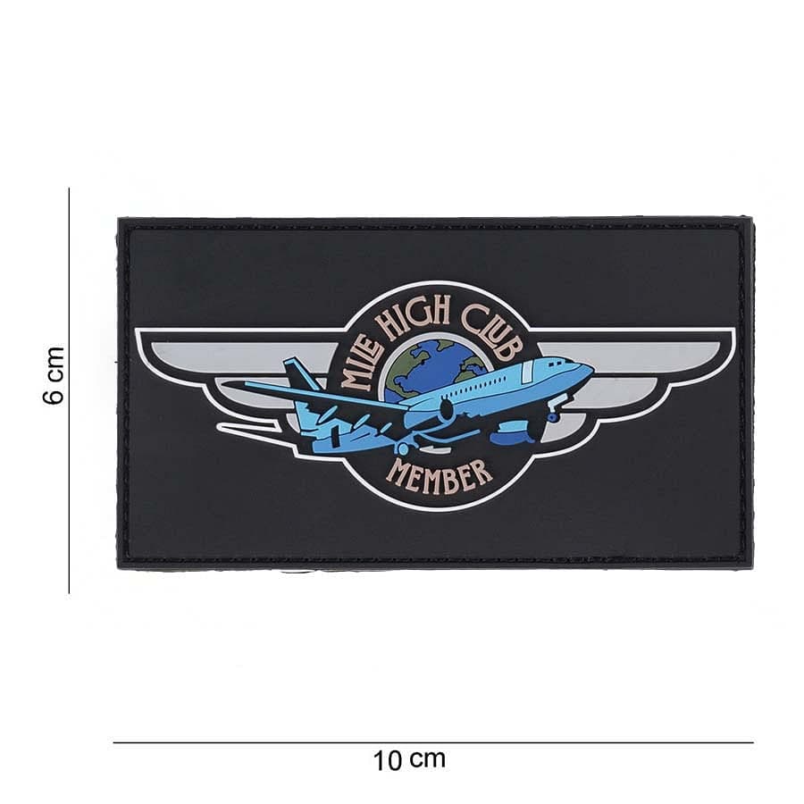 Mile High Club 3D PVC Patch