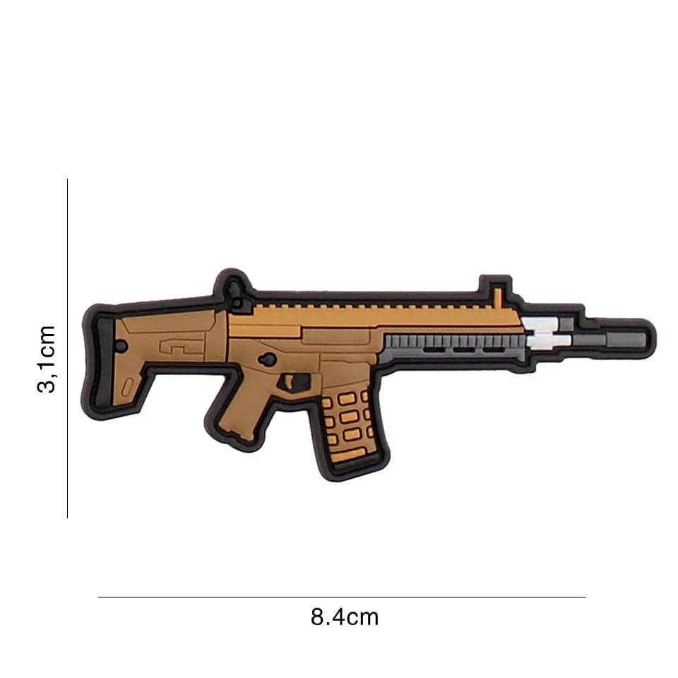 Scar 3D PVC Gun Patch