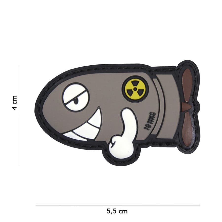 Smiling Torpedo 3D PVC Patch