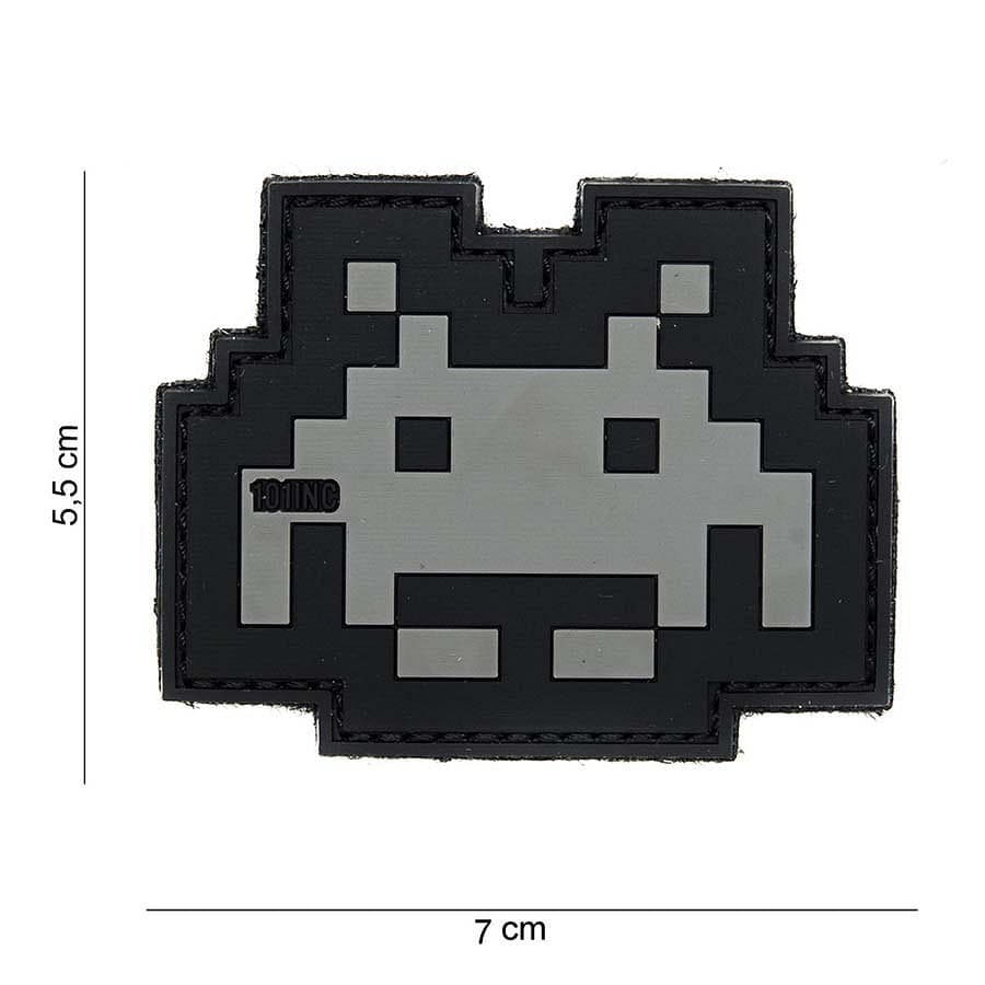 Space Invade 3D PVC Patch – Sand