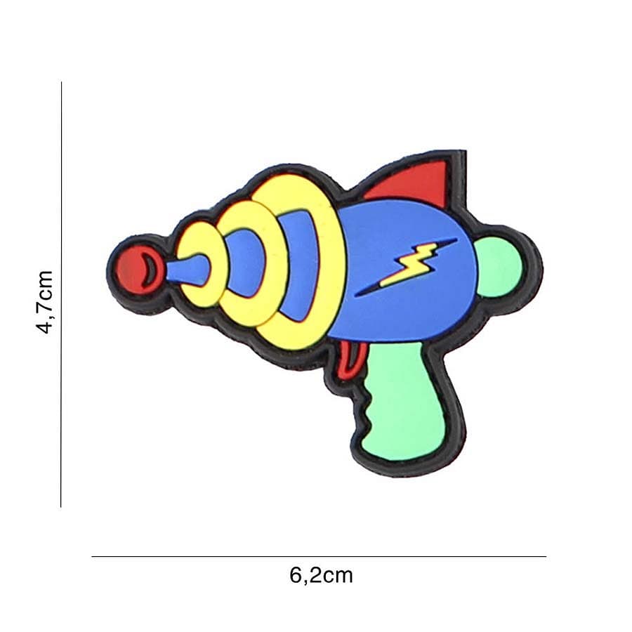 Spacegun 3D PVC Patch – Full Colour