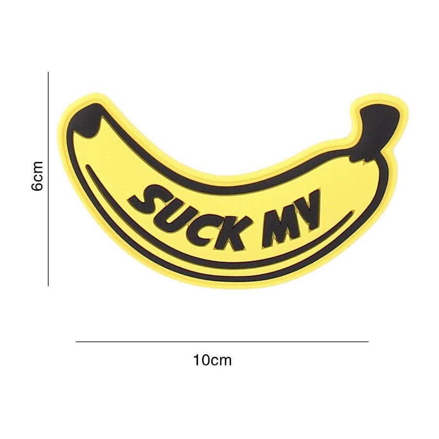 Suck My Banana 3D PVC Patch