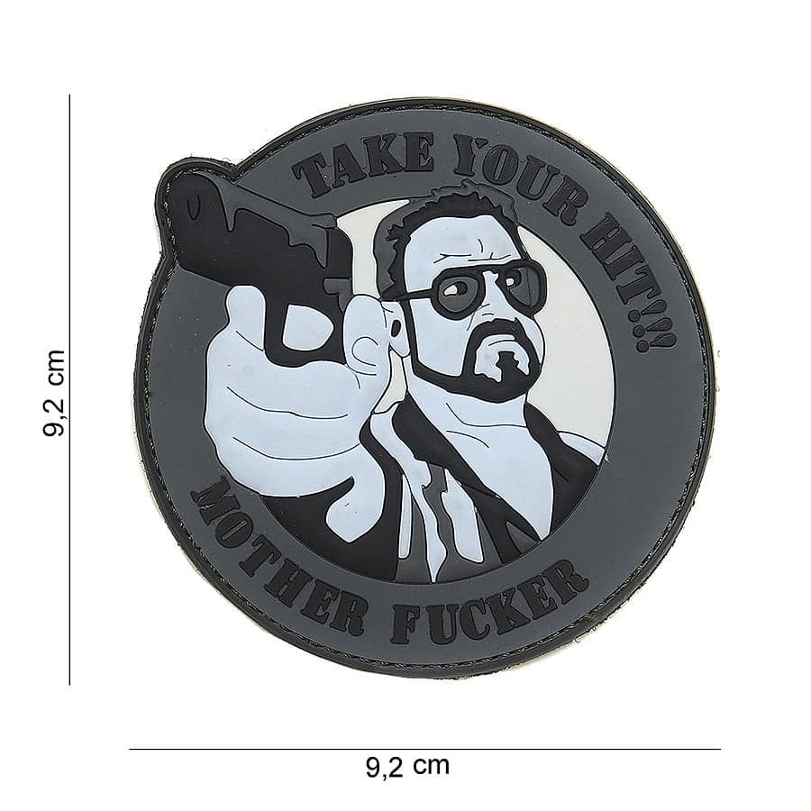 Take Your Hit Lebowski 3d PVC Patch