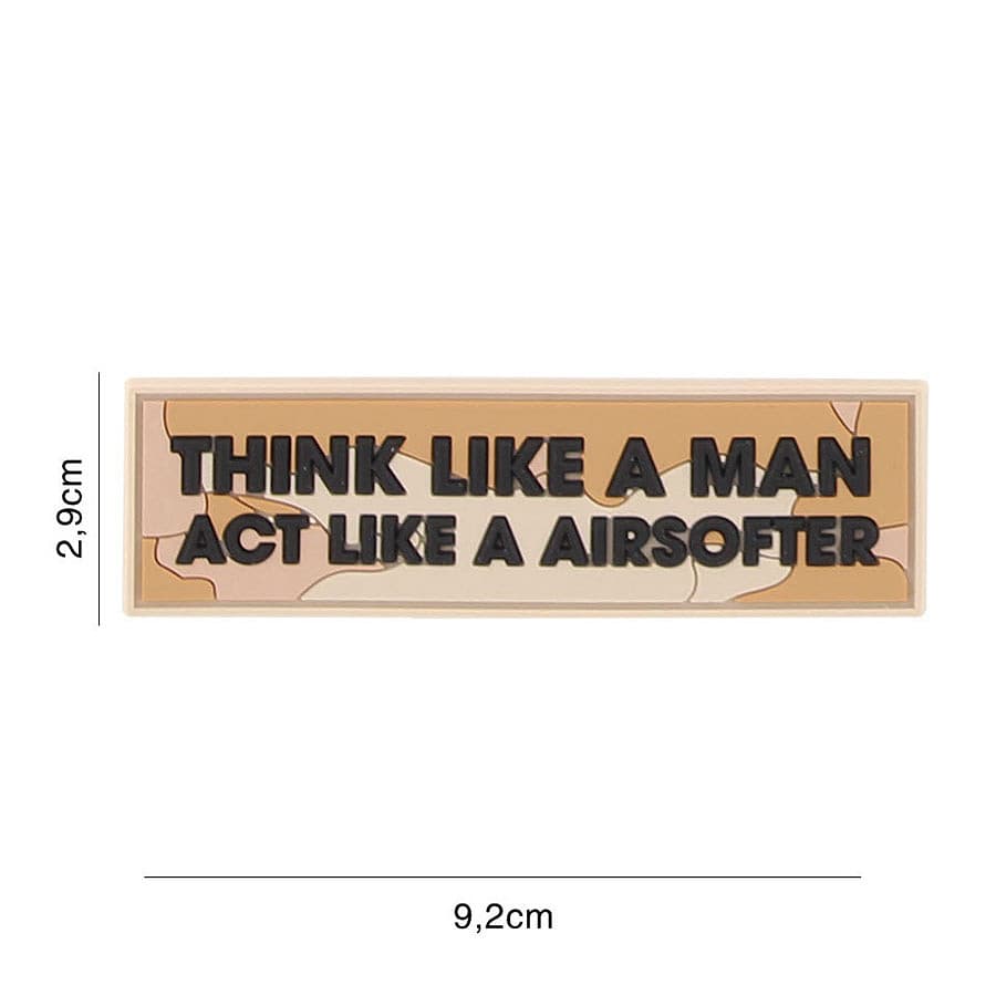 Think Like a Man 3D PVC Patch
