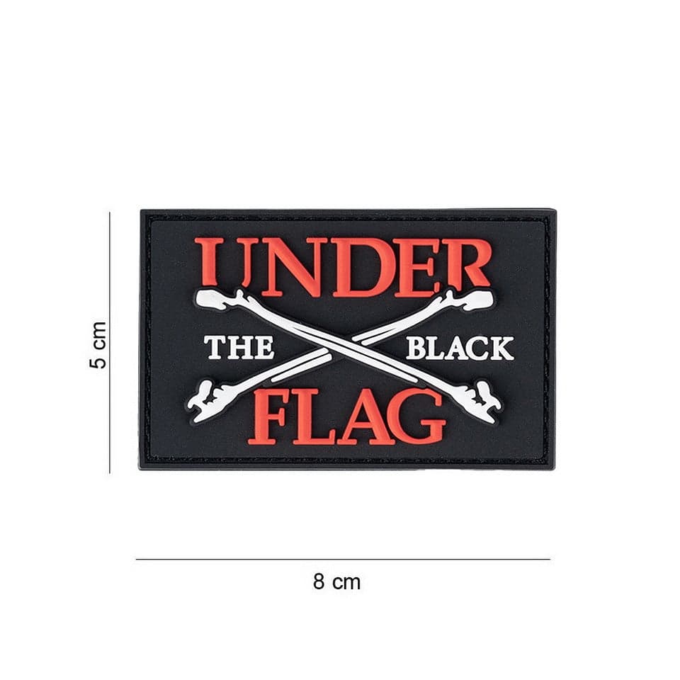 Under the Flag Bones 3D PVC Patch