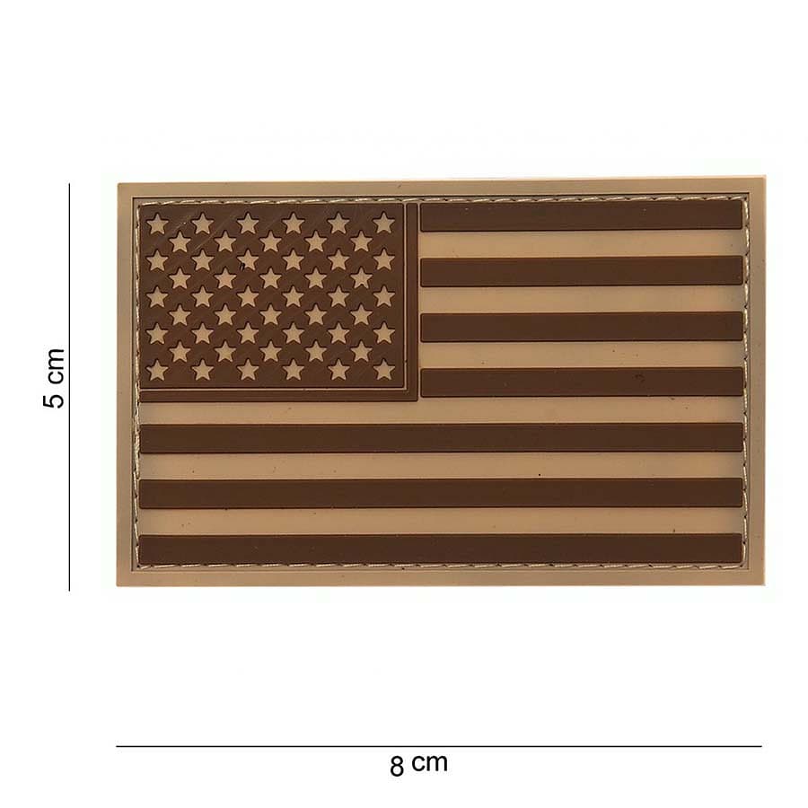 USA Stars & Stripes 3D PVC Patch