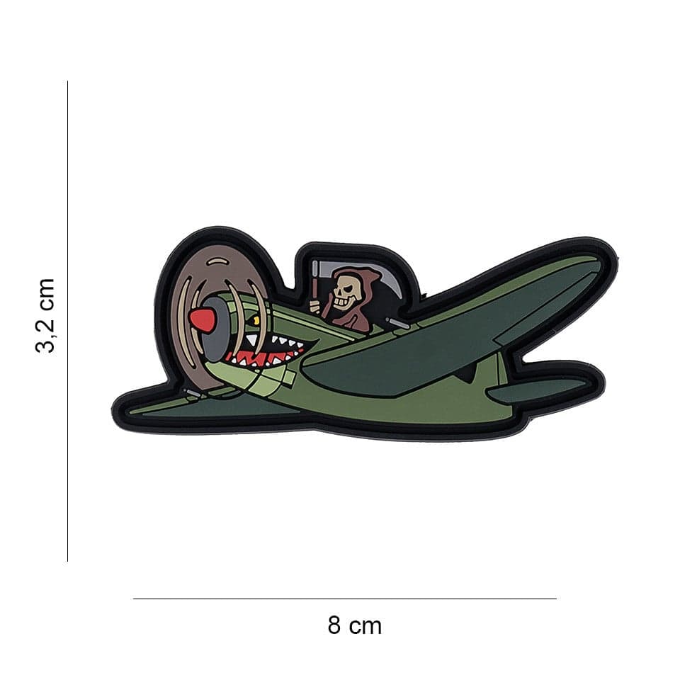 Warhawk Grim Reaper 3D PVC Patch