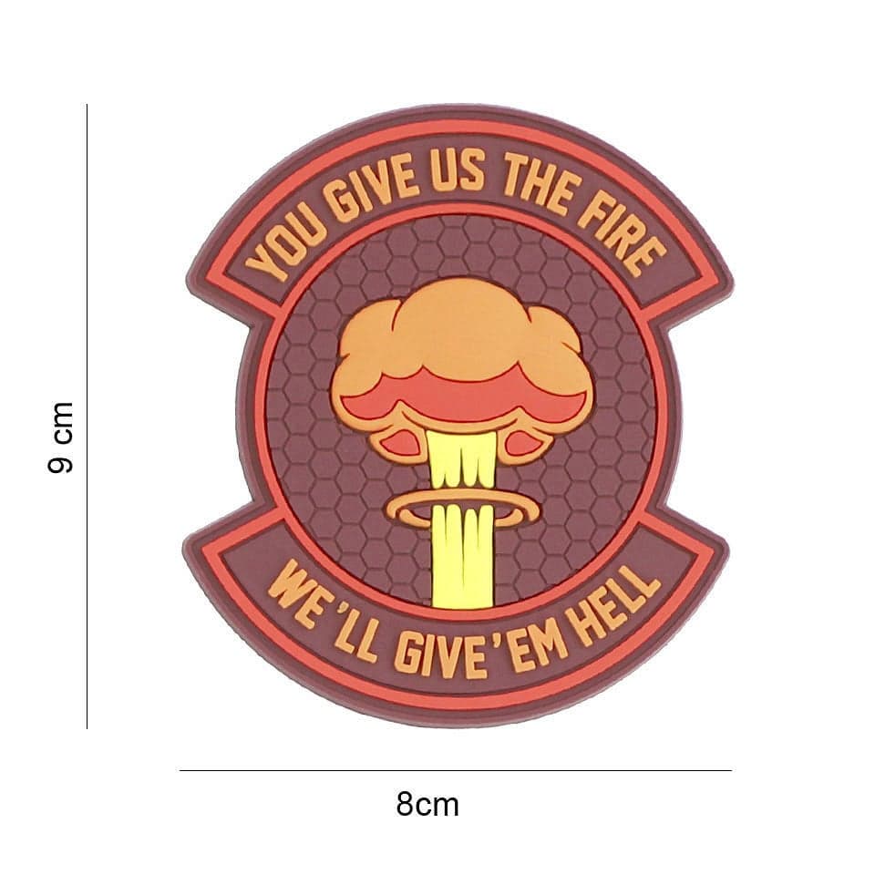 We Give ‘Em Hell 3D PVC Patch