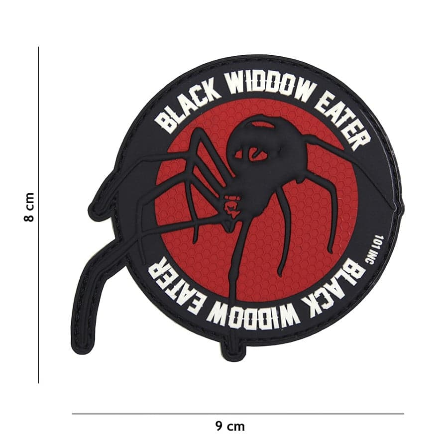 Widow Eater 3D PVC Patch – Red