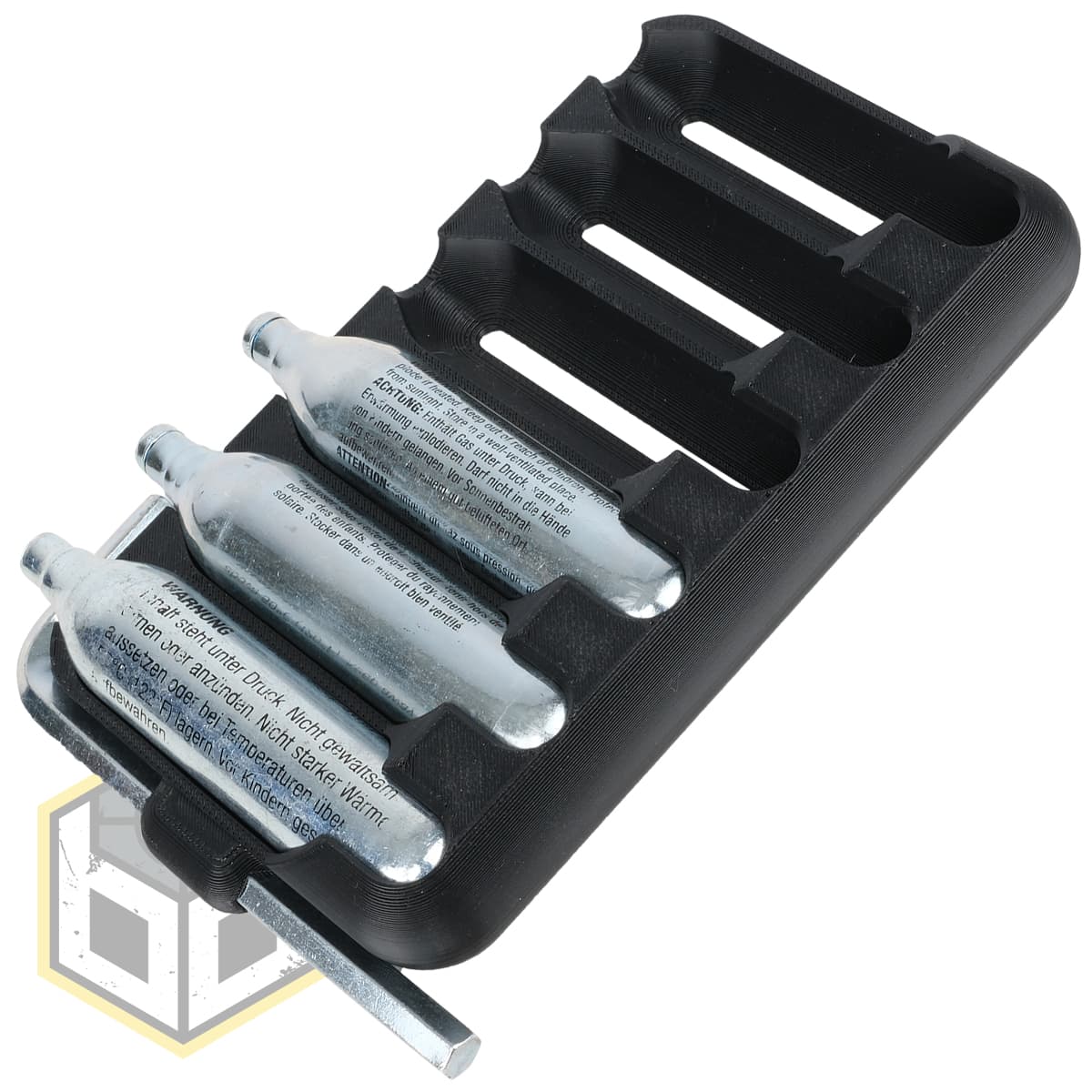 Co2 Cartridge and Hex Key Holder 6 (CO6B) 044