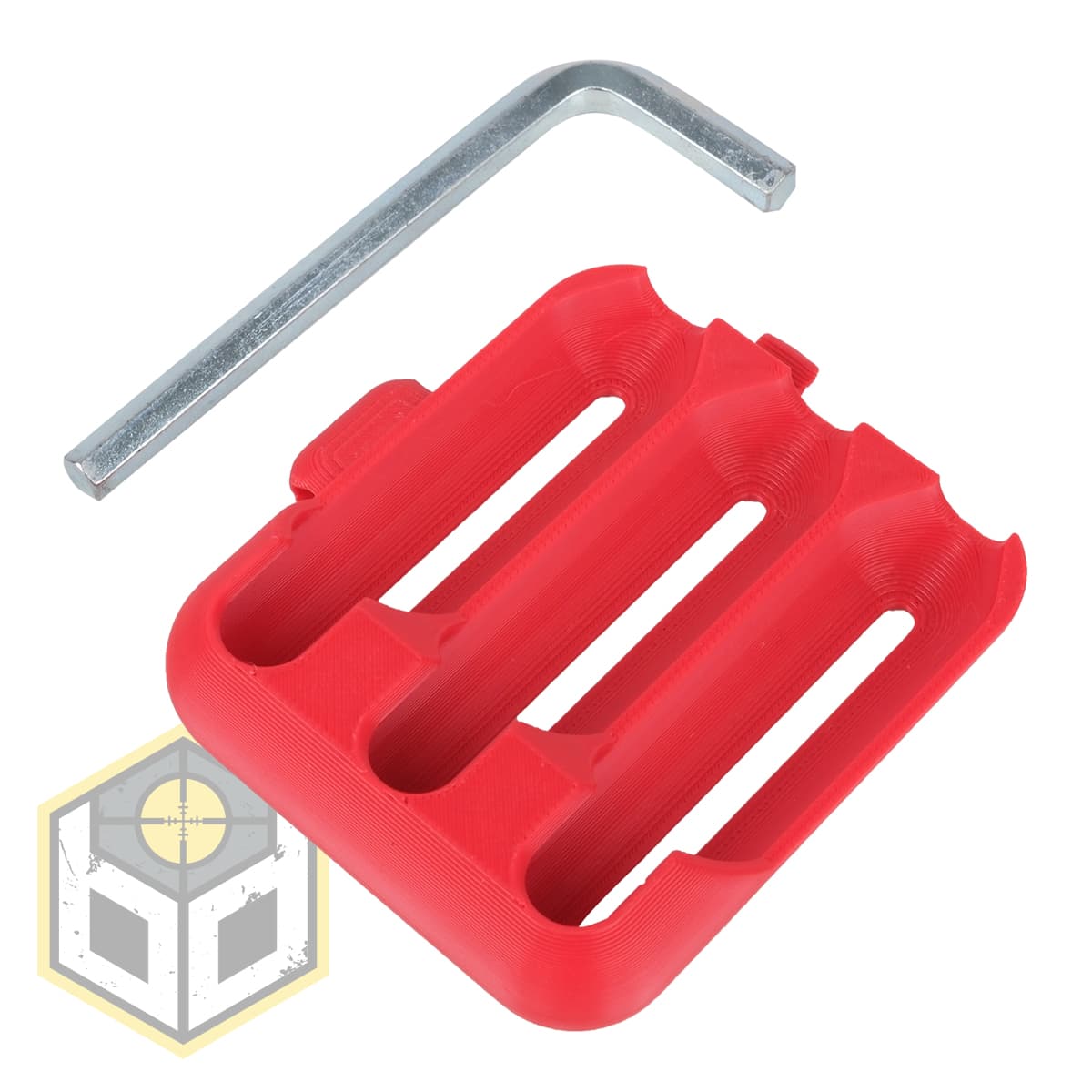 Co2 Cartridge and Hex Key Holder Red 3 (CO3R) 044 — image 3