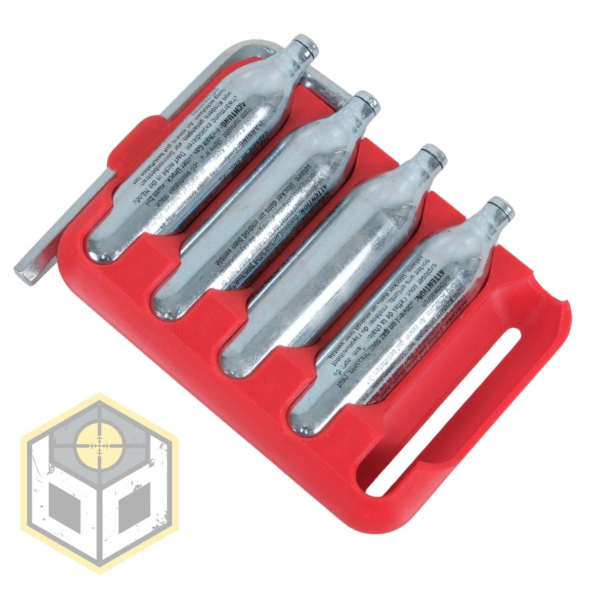 Co2 Cartridge and Hex Key Holder Red 5 (CO5R) 044 — image 2