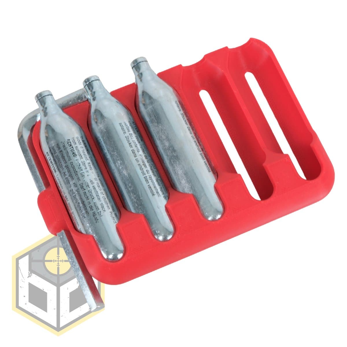 Co2 Cartridge and Hex Key Holder Red 5 (CO5R) 044