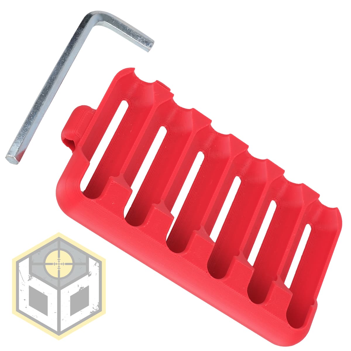 Co2 Cartridge and Hex Key Holder Red 6 (CO6R) 044 — image 2