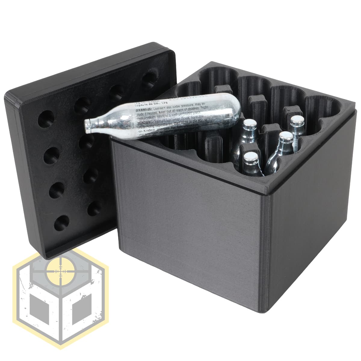 Co2 Cartridge Storage Box Container (CT3B) 043