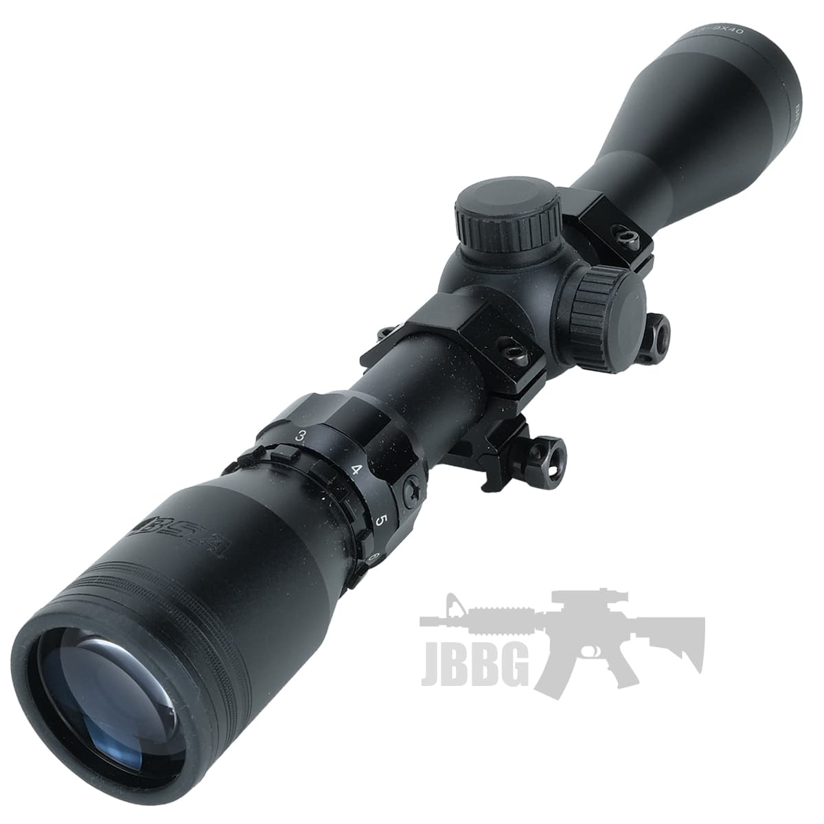 BSA Rifle Scope with Tactical Mounts — image 2