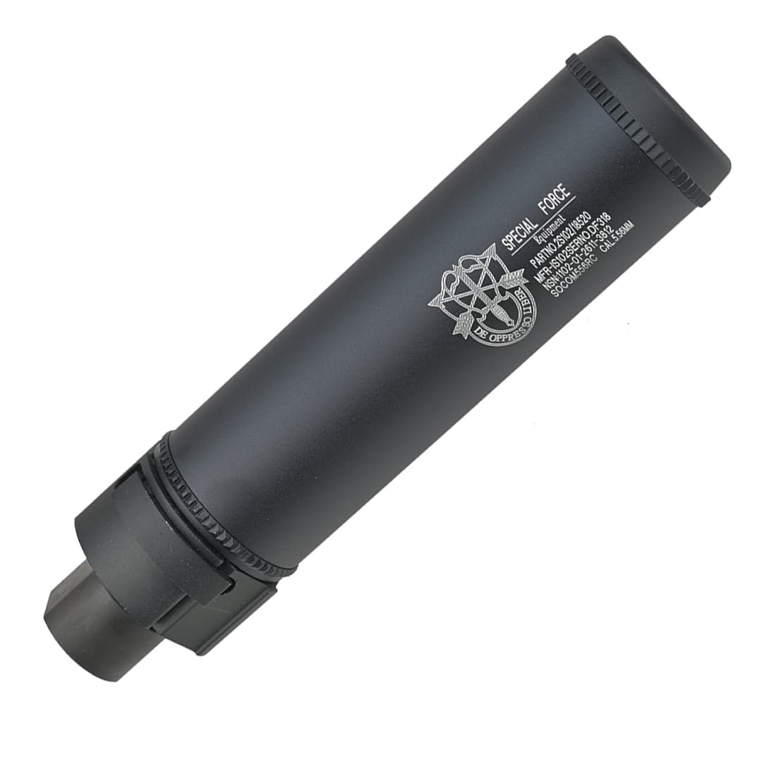 Airsoft Barrel Extension Dummy Silencer QD 157mm — image 2