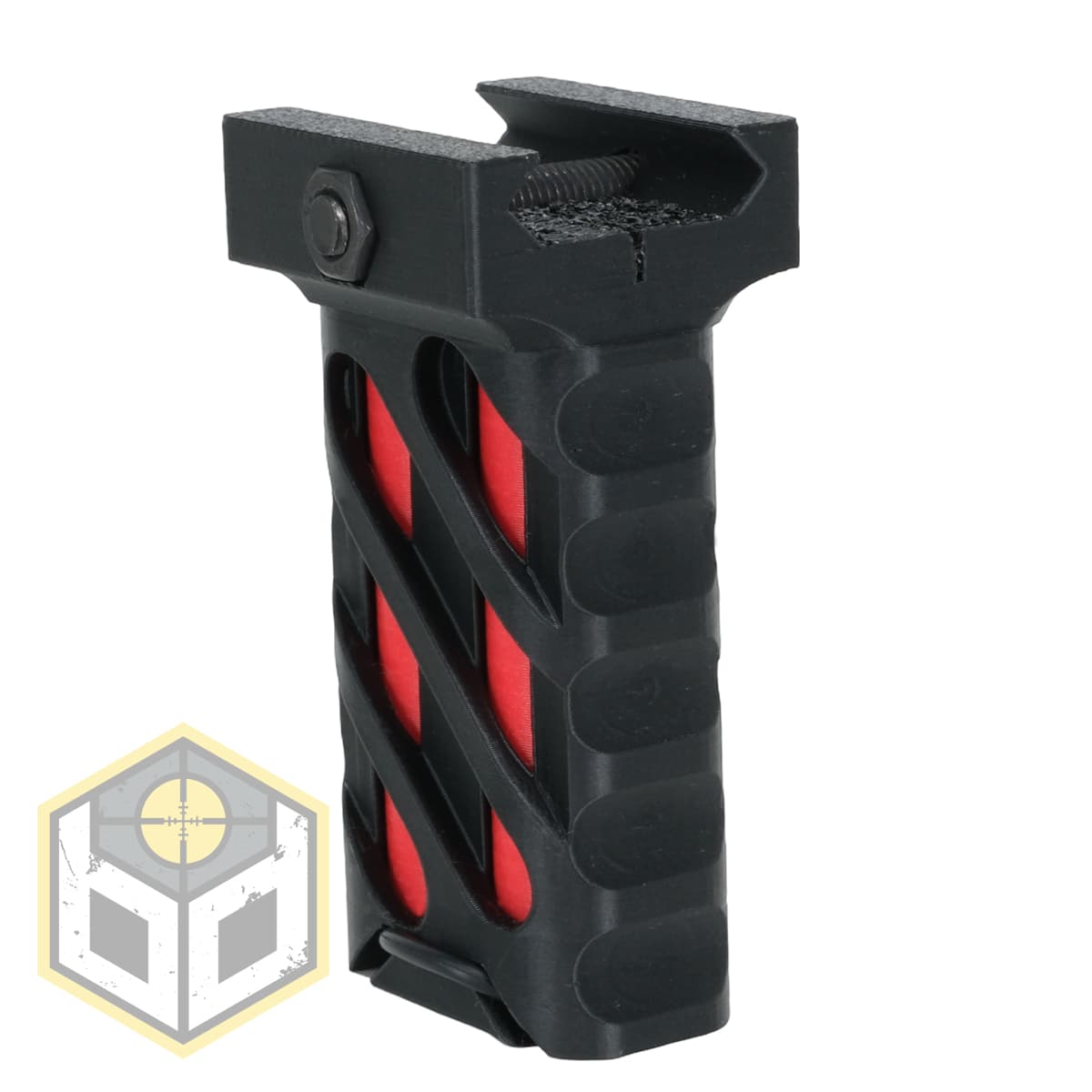 Skeletonised Vertical Foregrip for Picatinny Rail V1 Diagonal Set (V1) 030 — image 2