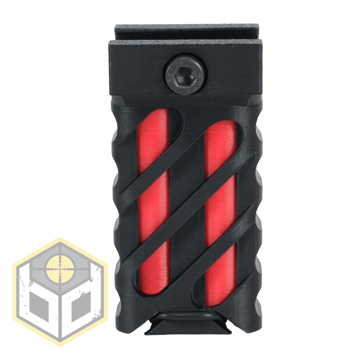 Skeletonised Vertical Foregrip for Picatinny Rail V1 Diagonal Set (V1) 030 — image 3