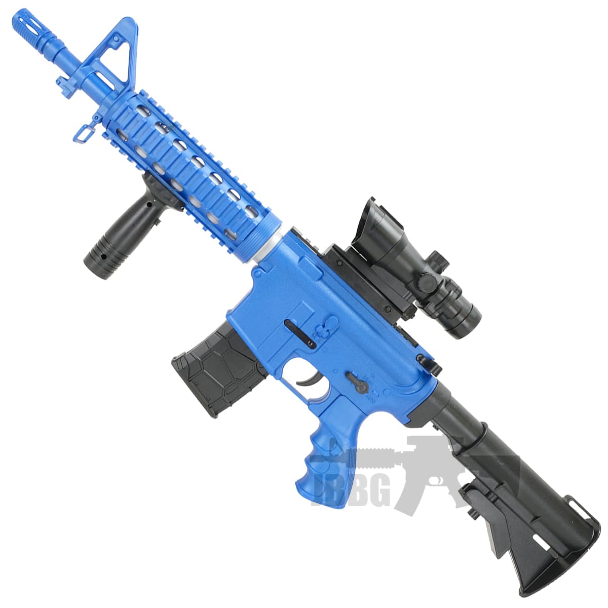 CQB RIS Spring M4 Airsoft BB Gun Blue — image 2