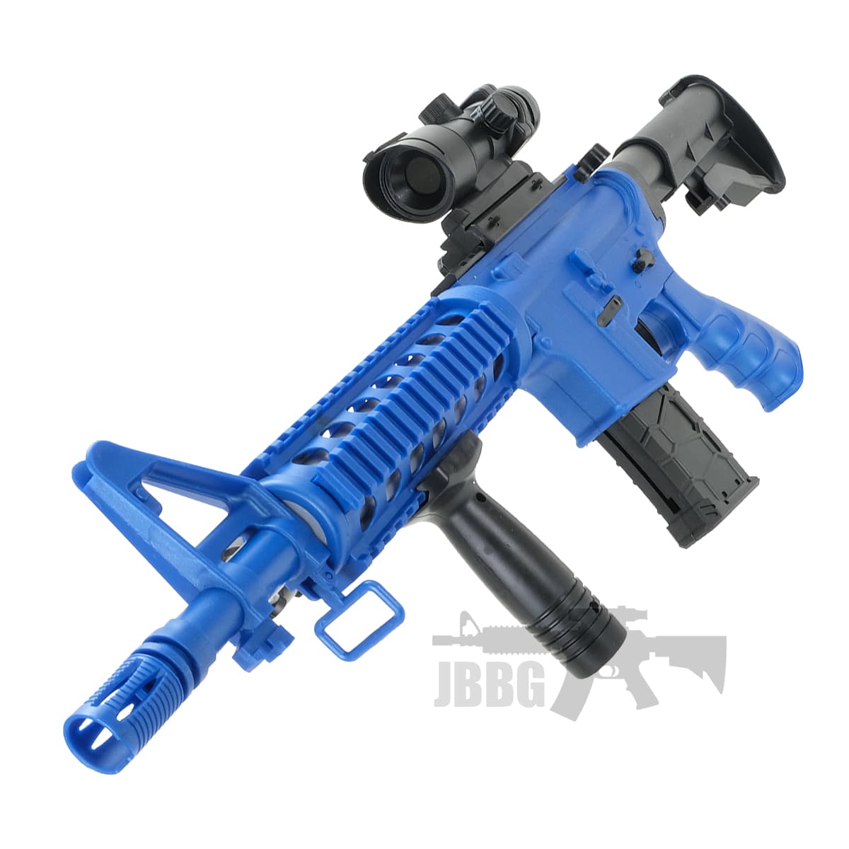 CQB RIS Spring M4 Airsoft BB Gun Blue — image 3