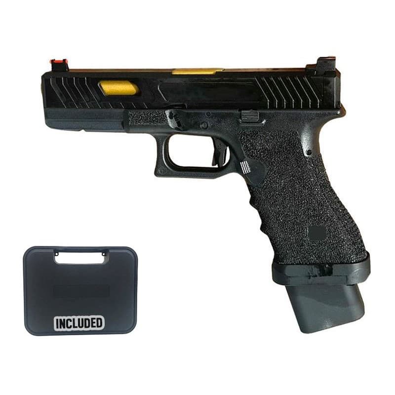 Custom 17 Series Gas Blowback Pistol (With Case – JW3 – A34-2)