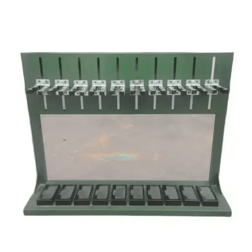 Heavy Duty Steel Rifle Holder Display Racks with Adjustable Slots — image 3