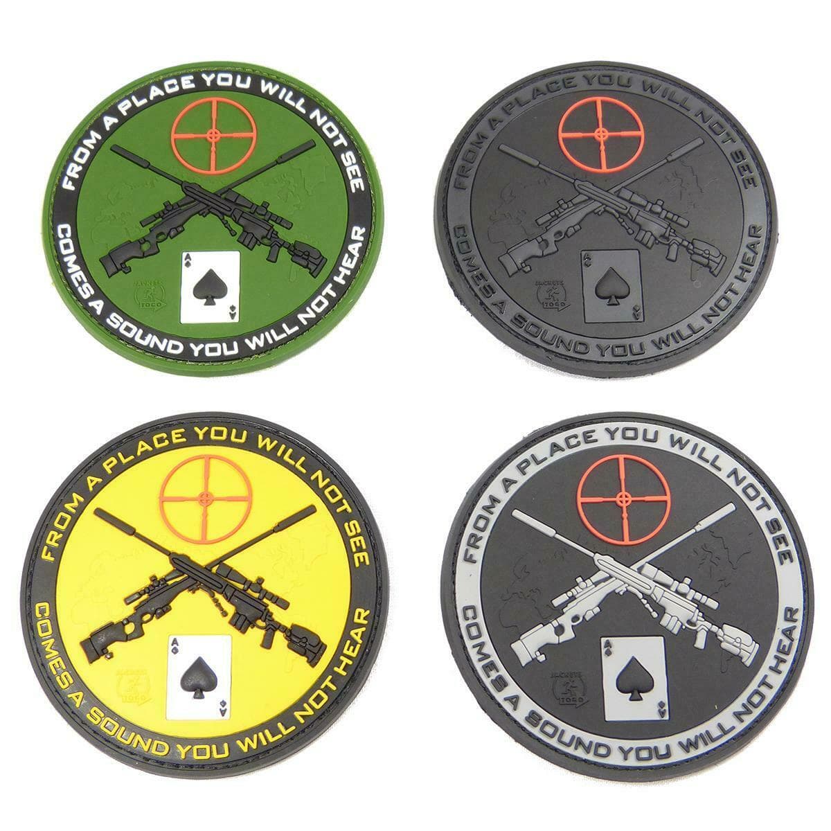 PVC Airsoft Moral Patch From a Place