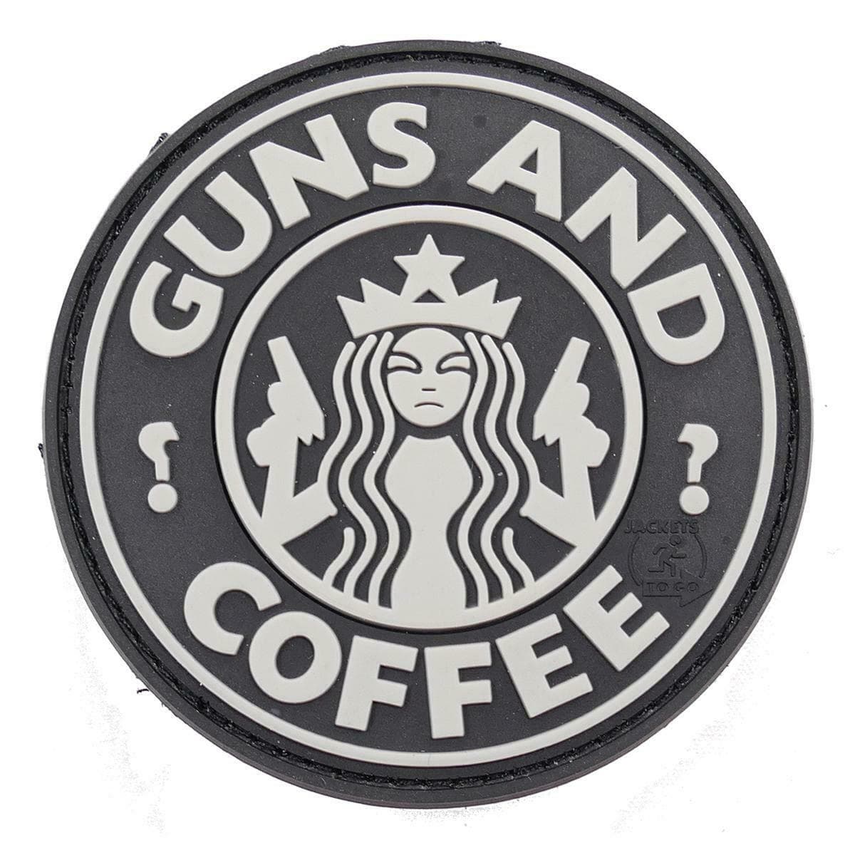PVC Guns & Coffee Airsoft Patch SWAT