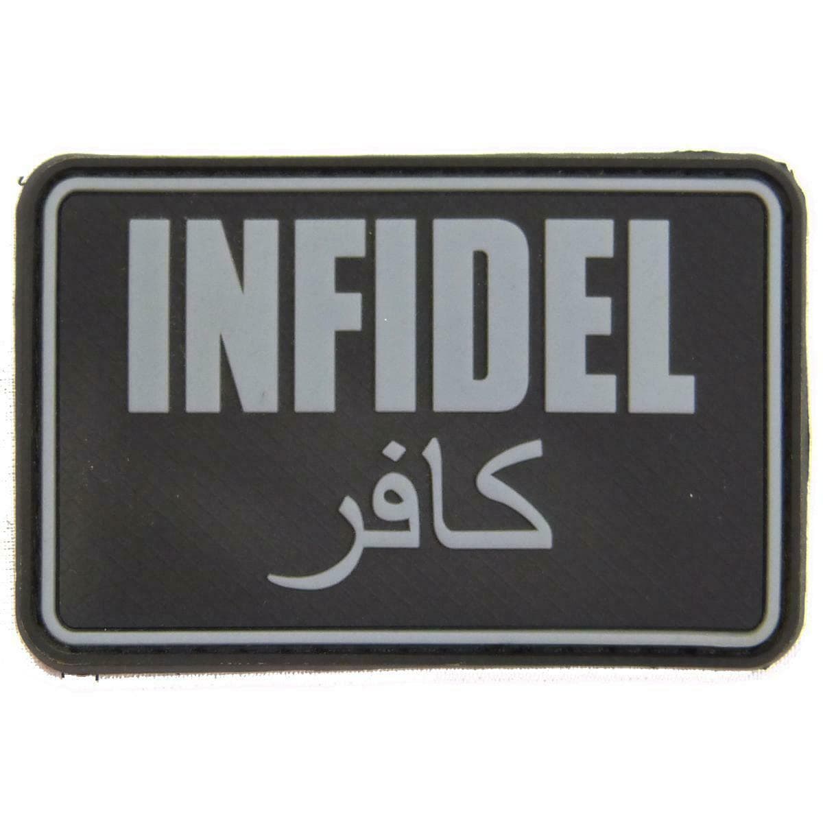 PVC Infidel Patch Rubber PVC Moral — image 2