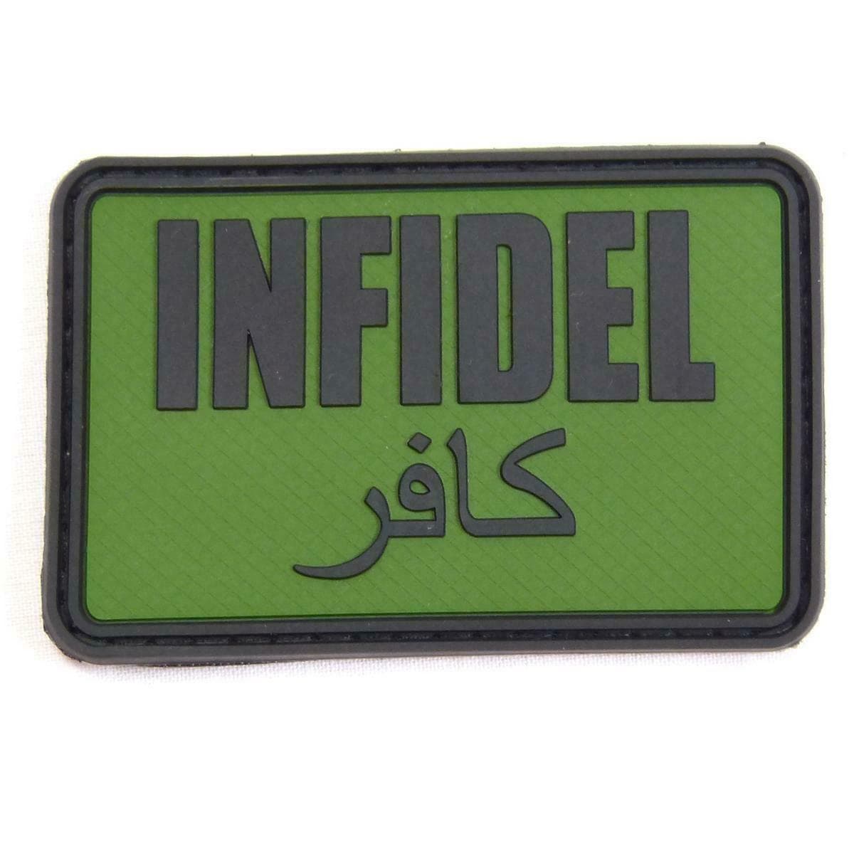 PVC Infidel Patch Rubber PVC Moral — image 3