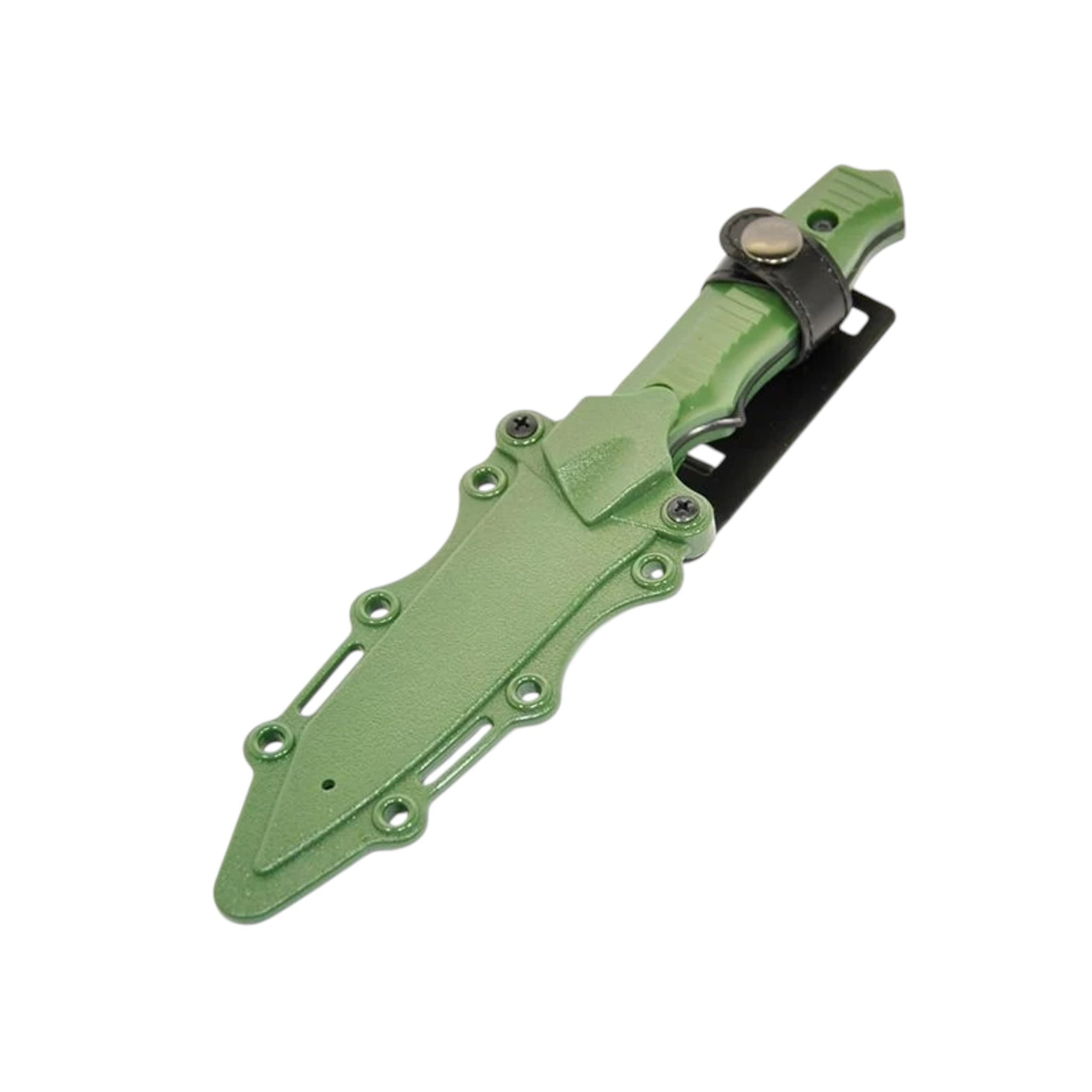 Rubber Knife with Hard Holster