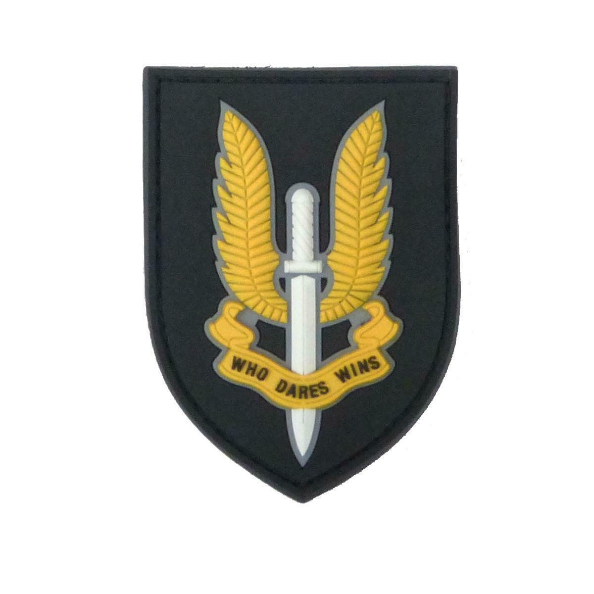 SAS Who Dares Wins Airsoft Patch Various Colours — image 2