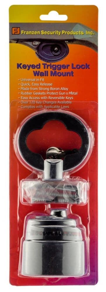 Wall Lock with Key Lock and Support Ring — image 2