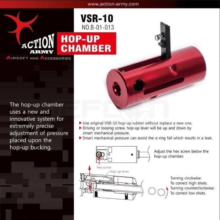 VSR10 – CNC Aluminium Hop-Up Chamber