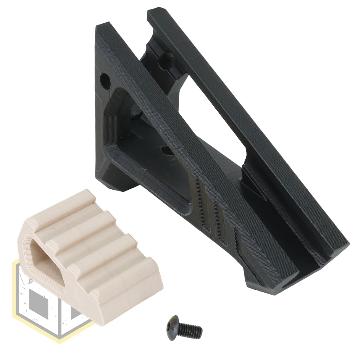 Stubby Picatinny Rail Angled Foregrip Easy Fit with Insert (0122) 034 — image 3