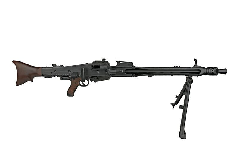 MG42 World War II Machine Gun – Full Metal & Wood — image 3
